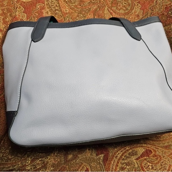 Coach Blue Bag with horse and carriage logo - Picture 8 of 8